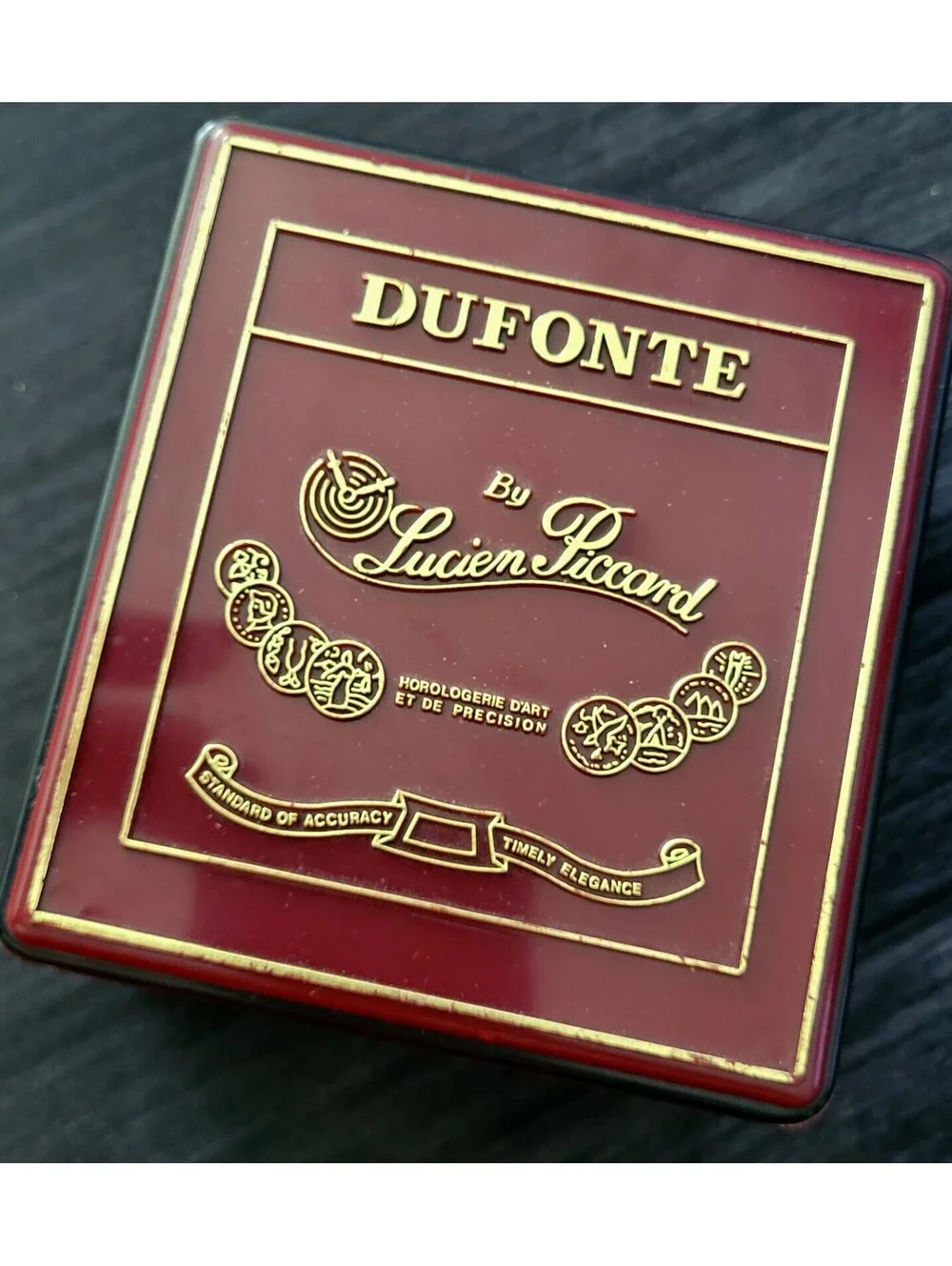 Rare Dufonte Lucien Piccard Cleopatra Women's Dress Watch